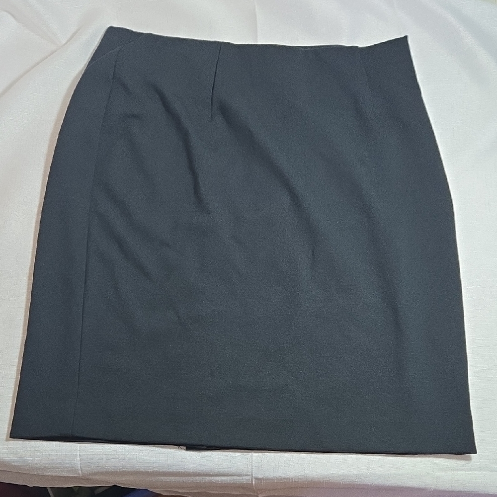 J. Jill Ponte Elegant Black Womens Small Petite Pencil Skirt